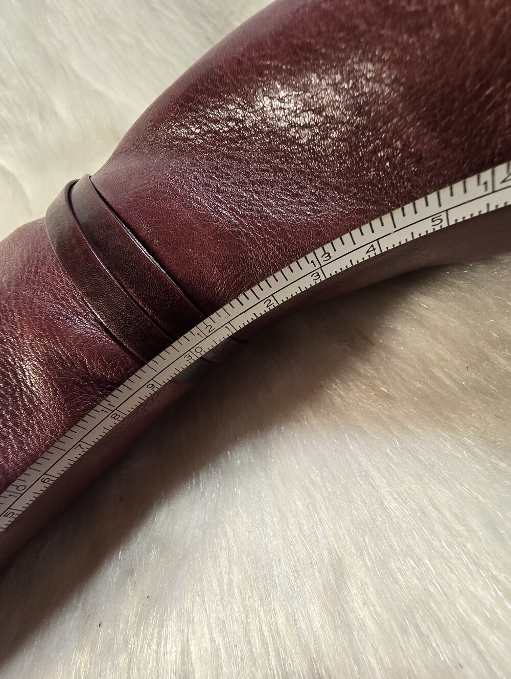 Harvard Square Burgundy Leather Equestrian Riding Boots - Women's - Picture 16 of 16
